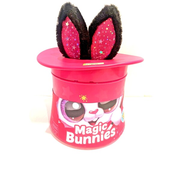 Pets Alive Magic Bunnies (Sootie) Plush Bunny Surprise Black Interactive Toy - Picture 5 of 6